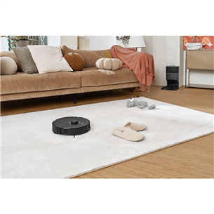 Roborock S8+, Wet & Dry, black - Robot vacuum cleaner