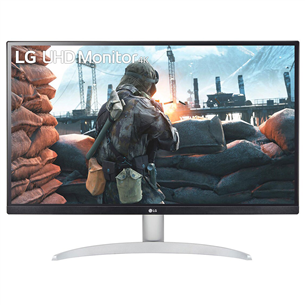 LG 27UP600P, 27'', Ultra HD, LED IPS, white - Monitor 27UP600P-W