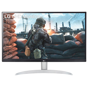 LG 27UP600P, 27'', Ultra HD, LED IPS, balta - Monitors 27UP600P-W