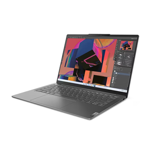 Lenovo Yoga Slim 6 14IAP8, 14'', WUXGA, OLED, i5, 16 GB, 512 GB, SWE, tumši pelēka - Portatīvais dators