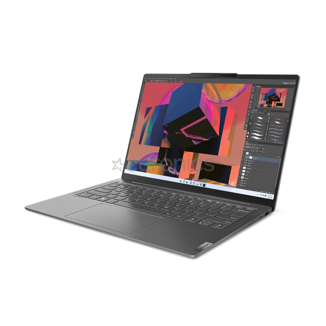 Lenovo Yoga Slim 6 14IAP8, 14'', WUXGA, OLED, i5, 16 GB, 512 GB, SWE, storm gray - Notebook
