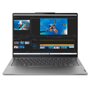 Lenovo Yoga Slim 6 14IAP8, 14'', WUXGA, OLED, i5, 16 GB, 512 GB, ENG, tumši pelēka - Portatīvais dators 82WU007NLT