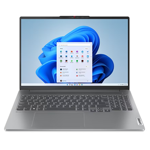 Lenovo IdeaPad Pro 5 16ARP8, 16'', 2.5K, 120 Гц, Ryzen 7, 16 ГБ, 512 ГБ, Radeon 680M, SWE, серый - Ноутбук 83AS004BDU