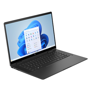 HP Envy x360 2-in-1 Laptop 15-fh0001no, 15.6'', FHD, Ryzen 5, 16 GB, 512 GB, SWE, nightfall black - Notebook
