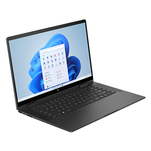 HP Envy x360 2-in-1 Laptop 15-fh0001no, 15.6'', FHD, Ryzen 5, 16 GB, 512 GB, SWE, melna - Portatīvais dators