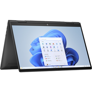 HP Envy x360 2-in-1 Laptop 15-fh0001no, 15.6'', FHD, Ryzen 5, 16 GB, 512 GB, SWE, nightfall black - Notebook