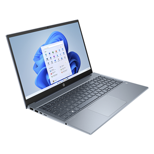 HP Pavilion Laptop 15-eh3000, 15.6'', FHD, Ryzen 5, 16 GB, 512 GB, SWE, gaiši zila - Portatīvais dators
