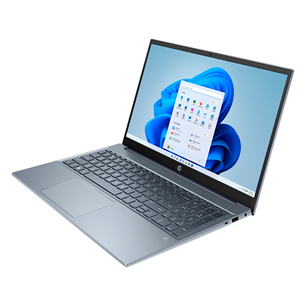 HP Pavilion Laptop 15-eh3000, 15.6'', FHD, Ryzen 5, 16 GB, 512 GB, ENG, gaiši zila - Portatīvais dators