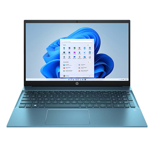 HP Pavilion Laptop 15-eh3000, 15,6'', FHD, Ryzen 5, 16 ГБ, 512 ГБ, ENG, бирюзовый - Ноутбук 8B2B3EA#B1R