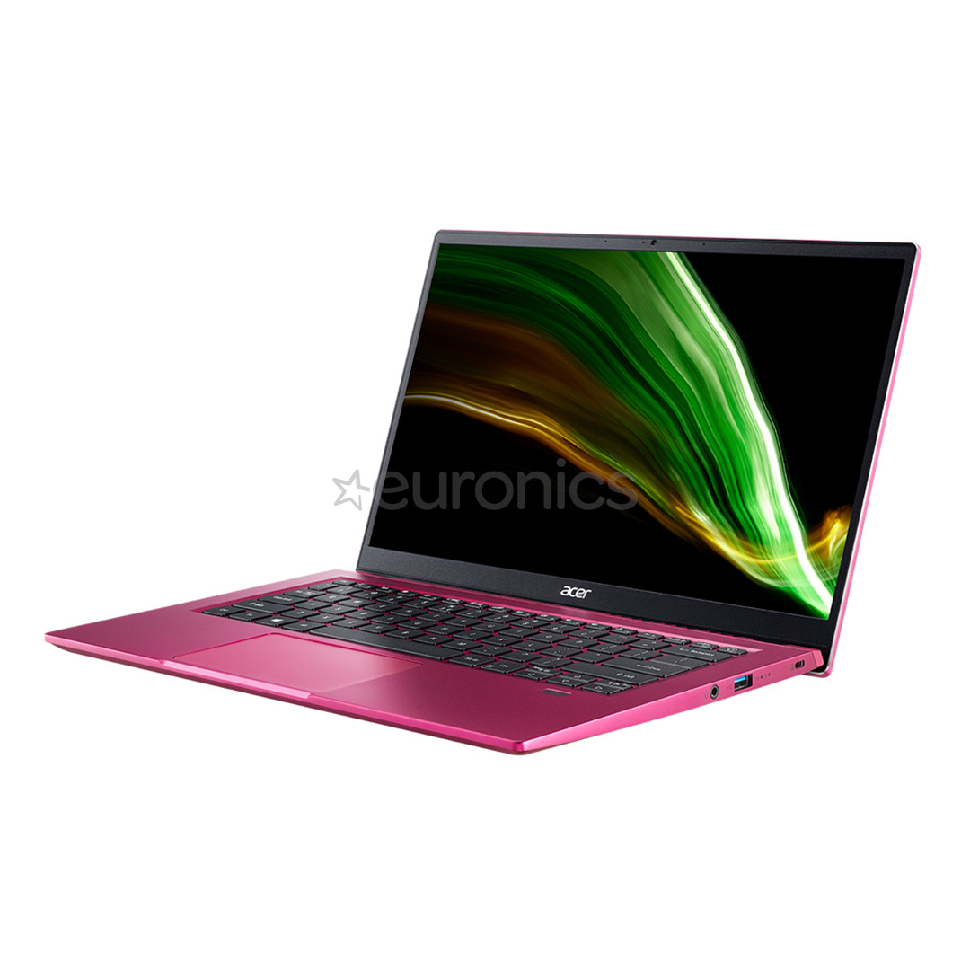 Acer Swift 3 SF314, 14'', FHD, i5, 16 GB, 512 GB, ENG, sarkana - Portatīvais dators