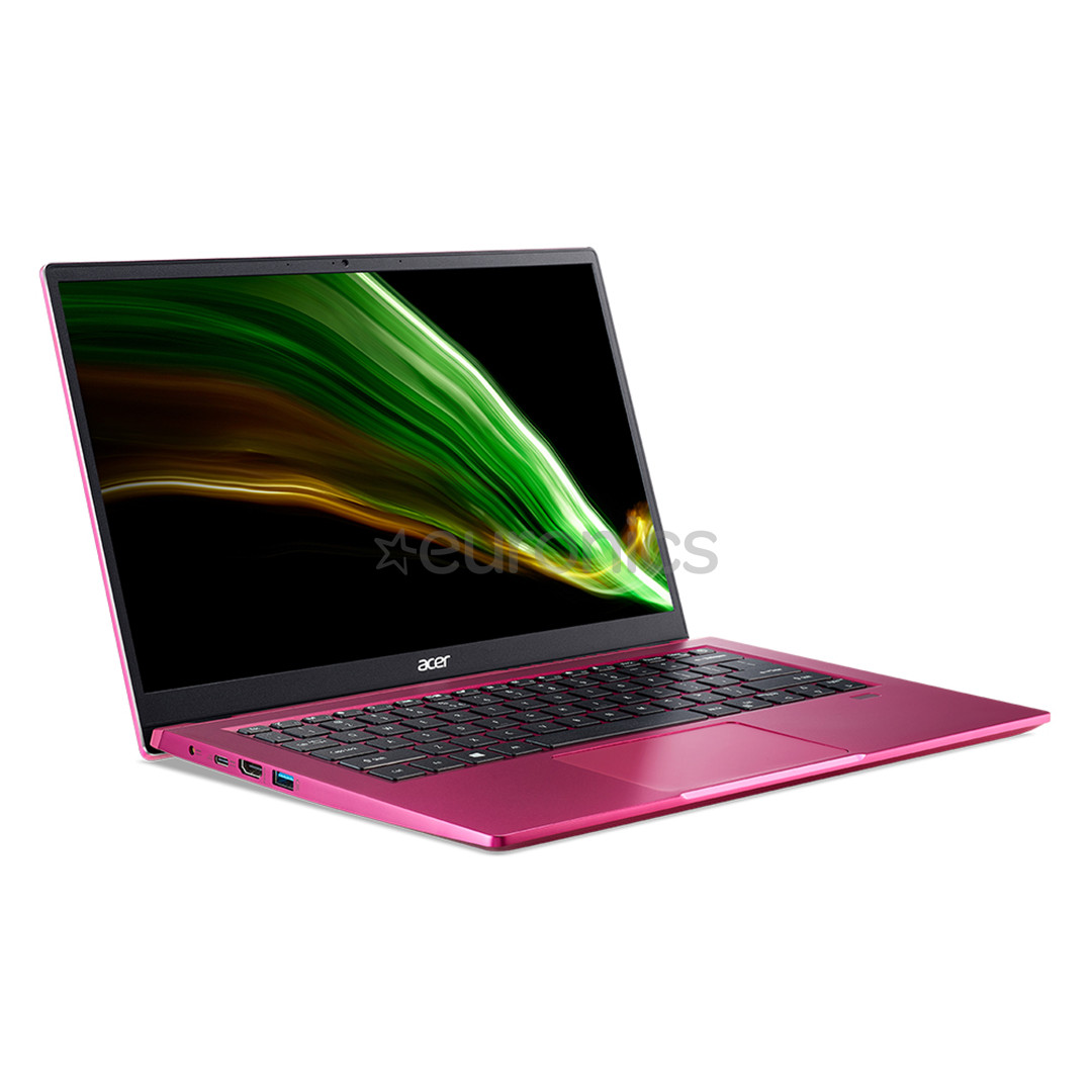 Acer Swift 3 SF314, 14'', FHD, i5, 16 GB, 512 GB, ENG, sarkana - Portatīvais dators