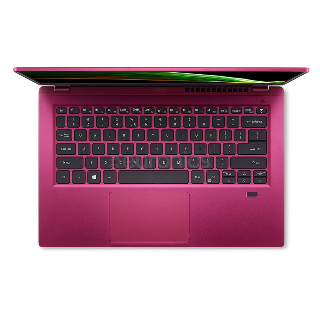 Acer Swift 3 SF314, 14'', FHD, i5, 16 GB, 512 GB, ENG, sarkana - Portatīvais dators