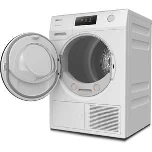 Miele Eco & Steam & 9 kg, dziļums 60 cm, balta - Veļas žāvētājs