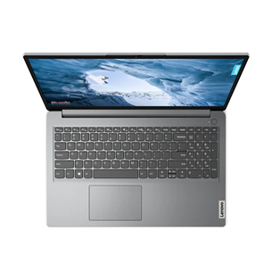 Lenovo IdeaPad 1 15IGL7, 15.6'', FHD, Pentium, 4 GB, 128 GB, ENG, cloud gray - Notebook