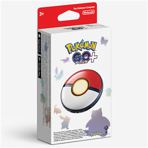 Nintendo Pokémon GO Plus +, sarkana / balta - Spēļu aksesuārs