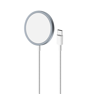 Puro Magnetic Wireless, USB-C, MagSafe, 1 m, zila - Bezvadu lādētājs