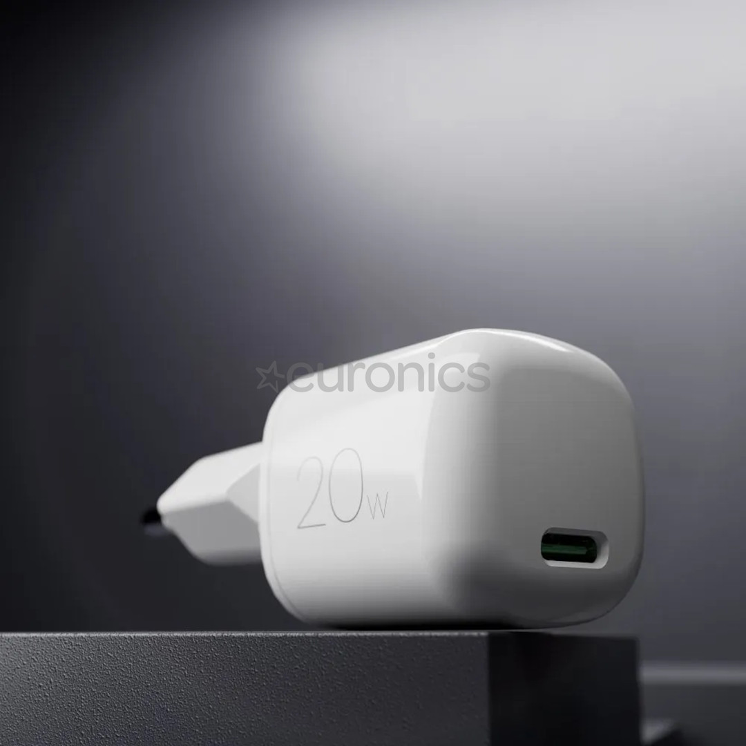 Puro MiniPro, USB-C, 20 W, balta - Lādētājs