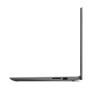 Lenovo IdeaPad 1 14AMN7, 14'', FHD, Ryzen 3, 8 GB, 256 GB, Radeon 610M, ENG, gaiši pelēka - Portatīvais dators