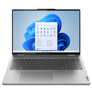 Lenovo Yoga 7 16ARP8, 16'', skārienjutīgs, WUXGA, Ryzen 5, 16 GB, 512 GB, Radeon 660M, SWE, pelēka - Portatīvais dators