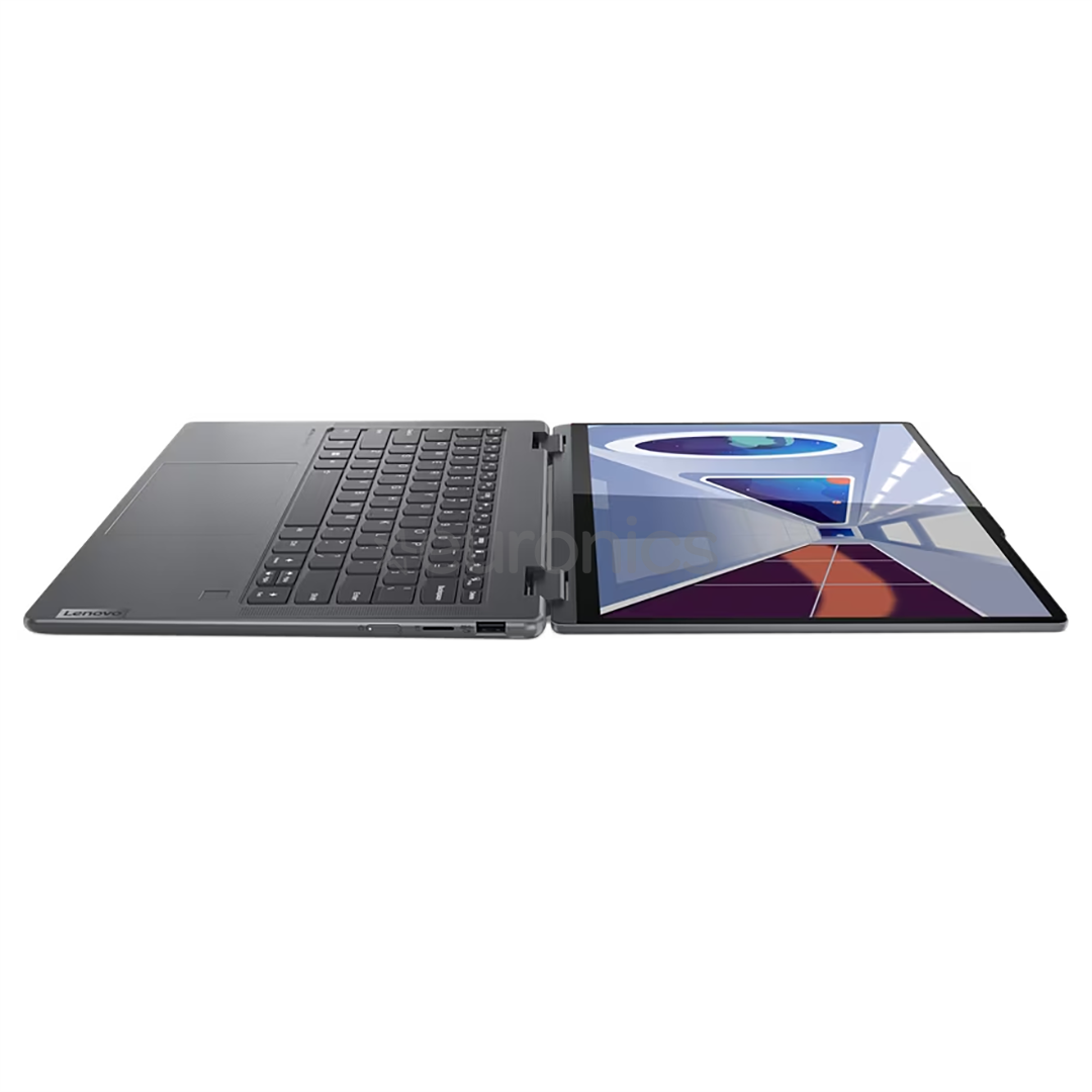 Lenovo Yoga 7 14ARP8, 14'', сенсорный, OLED, WUXGA, Ryzen 5, 16 ГБ, 512 ГБ, Radeon 660M, SWE, серый - Ноутбук