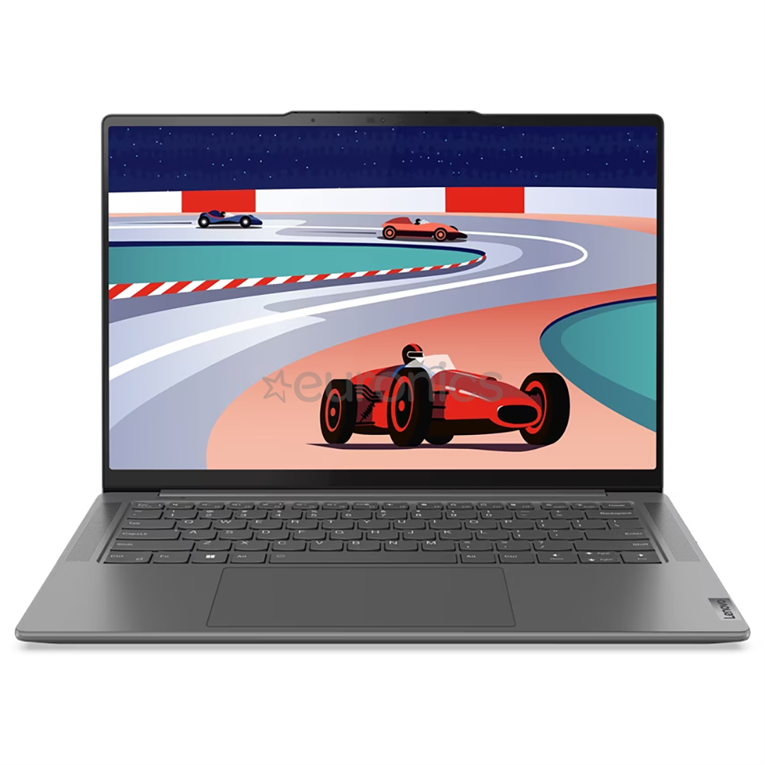 Lenovo Yoga Pro 7 14ARP8, 14.5'', 2.5K, Ryzen 5, 16 GB, 512 GB, Radeon 660M, SWE, pelēka - Portatīvais dators