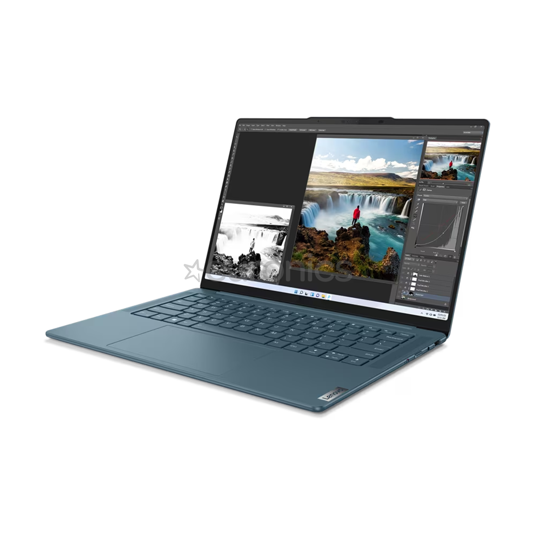 Lenovo Yoga Pro 7 14ARP8, 14.5'', 2.5K, Ryzen 5, 16 GB, 512 GB, Radeon 660M, SWE, tirkīza - Portatīvais dators