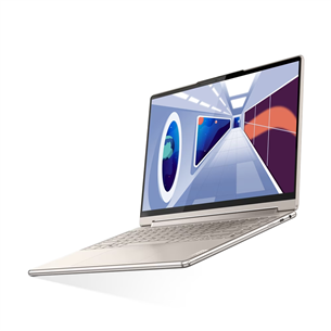 Lenovo Yoga 9 14IRP8, 14'', 2.8K, OLED, skārienjutīgs, i7, 16 GB, 1 TB, ENG, bēša - Portatīvais dators