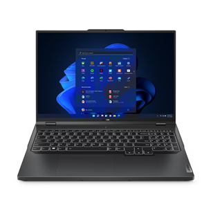 Lenovo Legion Pro 5 16IRX8, 16'', WQXGA, 240 Гц, i9, 16 ГБ, 1 ТБ, RTX 4070, ENG, черный - Ноутбук 82WK00HFLT