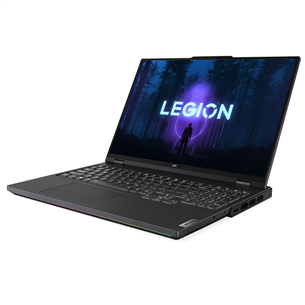 Lenovo Legion Pro 7 16IRX8, 16'', WQXGA, 240 Hz, i9, 32 GB, 1 TB, RTX 4080, SWE, melna - Portatīvais dators