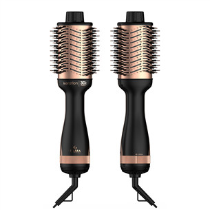 GA.MA Stylish Keration 3D, 1100 W, black - Hot air brush