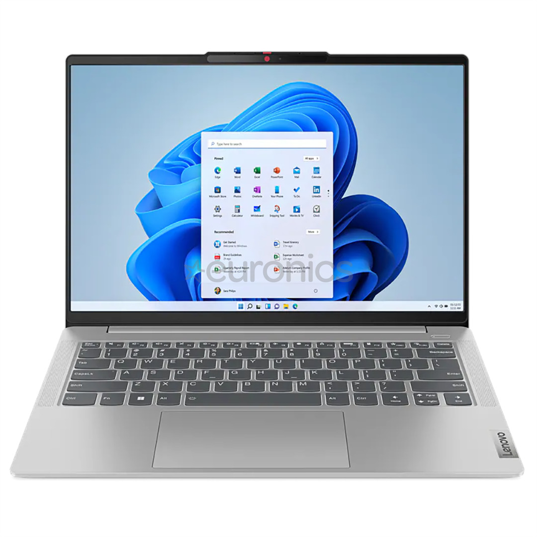Lenovo IdeaPad Slim 5 14IAH8, 14'', WUXGA, i5, 16 GB, 512 GB, SWE, pelēka - Portatīvais dators