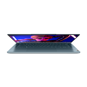 Lenovo Yoga Slim 7 14APU8, 14,5'', OLED, 2.9K, Ryzen 7, 16 ГБ, 1 ТБ, Radeon 780M, SWE, бирюзовый - Ноутбук