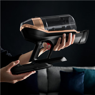 Tefal X-Force Flex 15.60 Aqua, melna - Bezvadu putekļu sūcējs