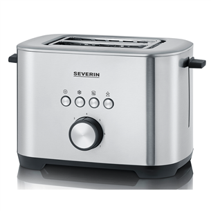 Severin, 800 W, inox - Toaster AT2620