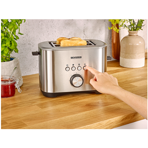 Severin, 800 W, inox - Toaster