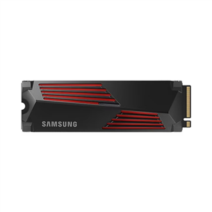 Samsung 990 PRO with Heatsink, 1 TB, PCIe 4.0 NVMe M.2, melna - SSD cietais disks MZ-V9P1T0CW