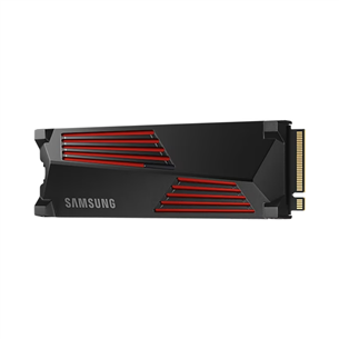 Samsung 990 PRO with Heatsink, 1 TB, PCIe 4.0 NVMe M.2, melna - SSD cietais disks