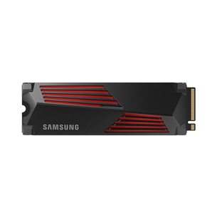 Samsung 990 PRO with Heatsink, 2 ТБ, PCIe 4.0 NVMe M.2, черный - SSD MZ-V9P2T0CW