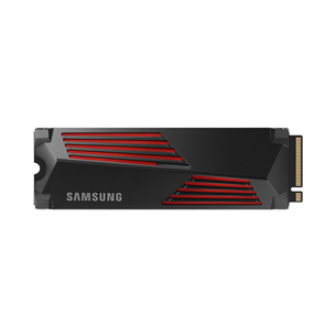 Samsung 990 PRO with Heatsink, 2 TB, PCIe 4.0 NVMe M.2, melna - SSD cietais disks