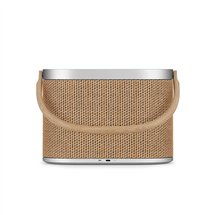 Bang & Olufsen Beosound A5, серебристый/бежевый - Портативная беспроводная колонка