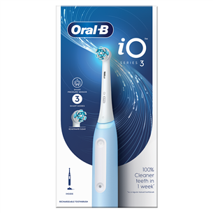 Braun Oral-B iO3, голубой - Электрическая зубная щетка IO3ICEBLUE