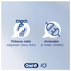 Braun Oral-B iO3, gaiši zila - Elektriskā zobu birste