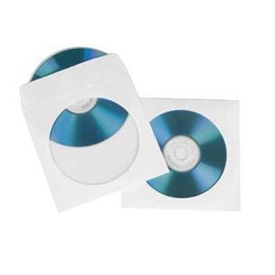 Hama, 50 pcs - CD/DVD paper sleeves