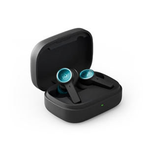 Bang & Olufsen Beoplay EX, black / blue - Wireless headphones