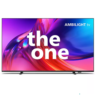 Philips The One PUS8558, 65'', Ultra HD, LED LCD, feet stand, black - TV