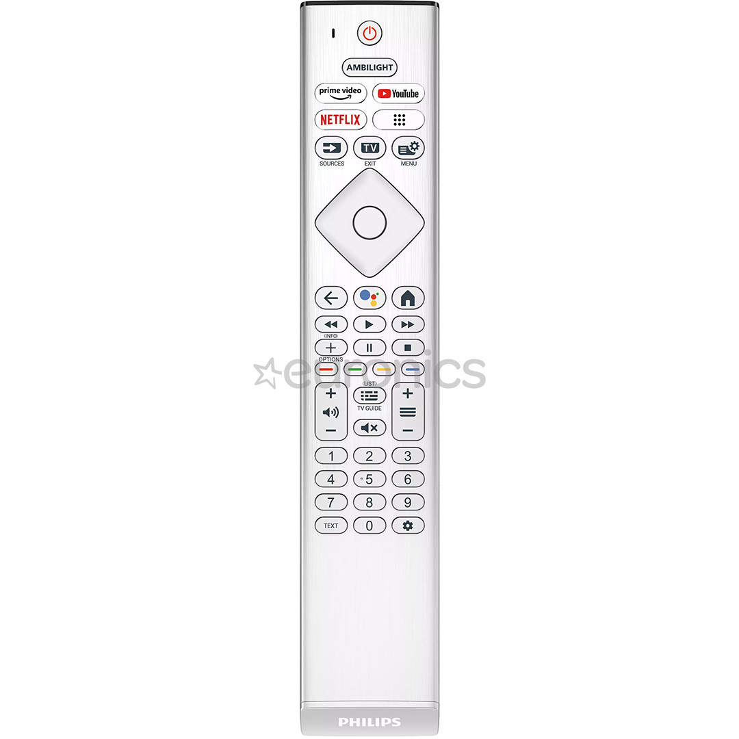 Philips The One PUS8558, 65'', Ultra HD, LED LCD, боковые ножки, черный - Телевизор