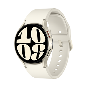 Samsung Watch6, 40 мм, BT, бежевый - Смарт-часы SM-R930NZEAEUE