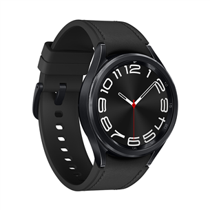 Samsung Watch6 Classic, 43 mm, BT, melna - Viedpulkstenis