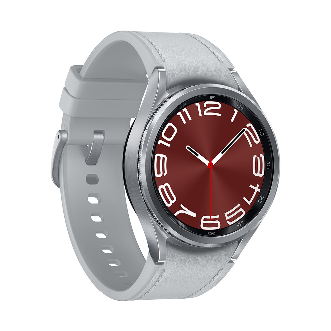 Samsung Watch6 Classic, 43 mm, LTE, sudraba - Viedpulkstenis