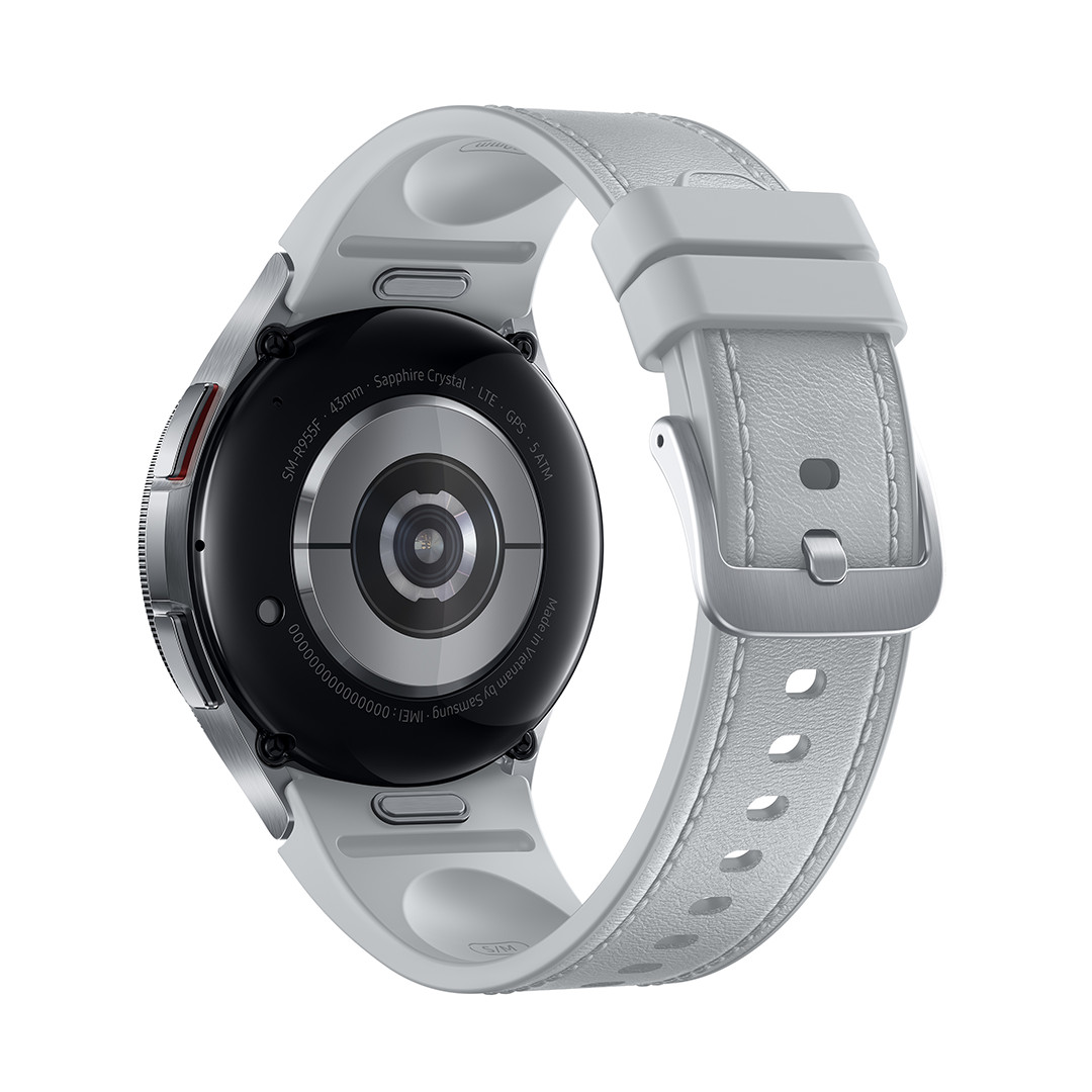 Samsung Watch6 Classic, 43 mm, LTE, sudraba - Viedpulkstenis